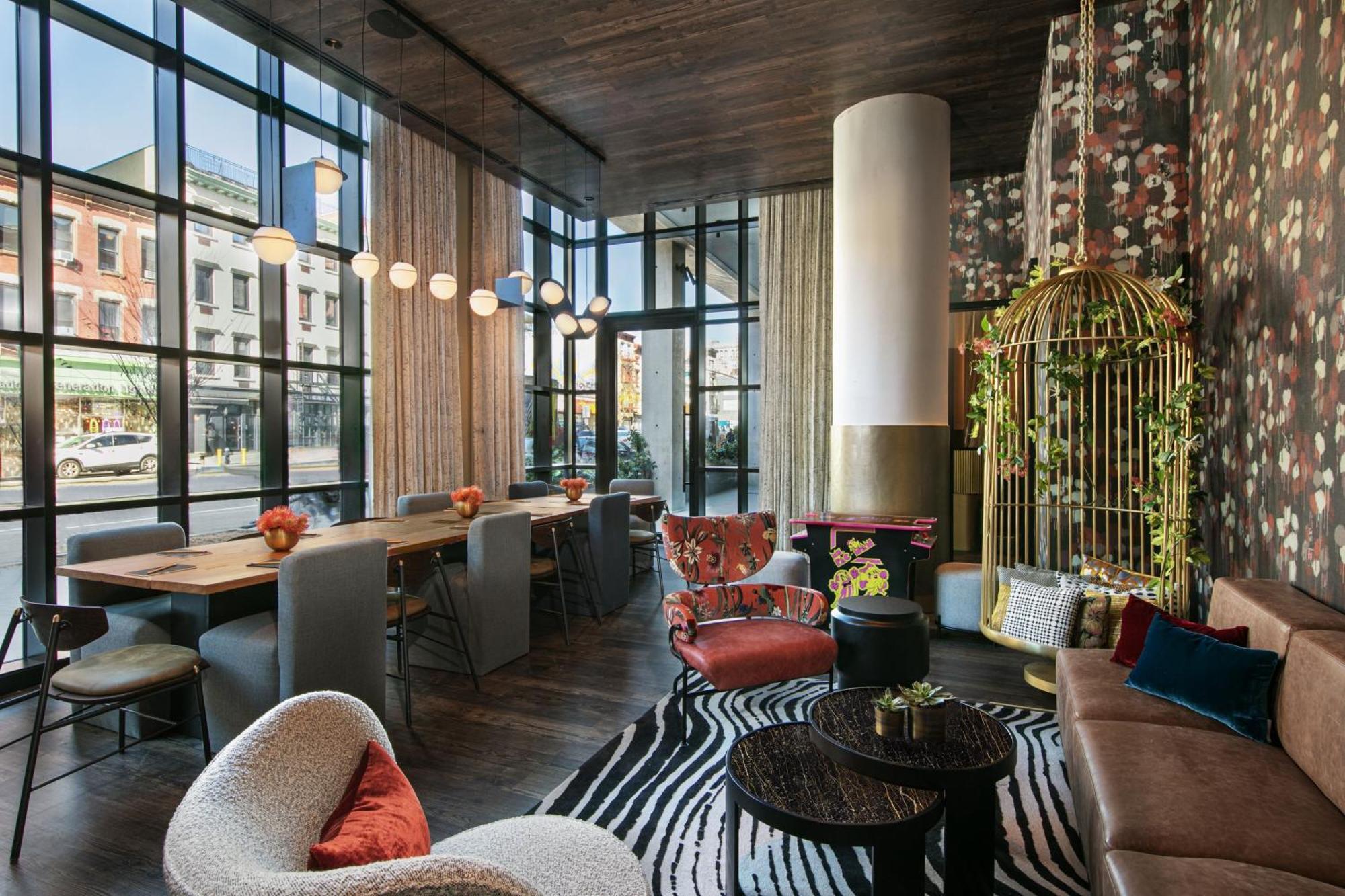 Moxy Nyc Lower East Side Нью-Йорк Экстерьер фото