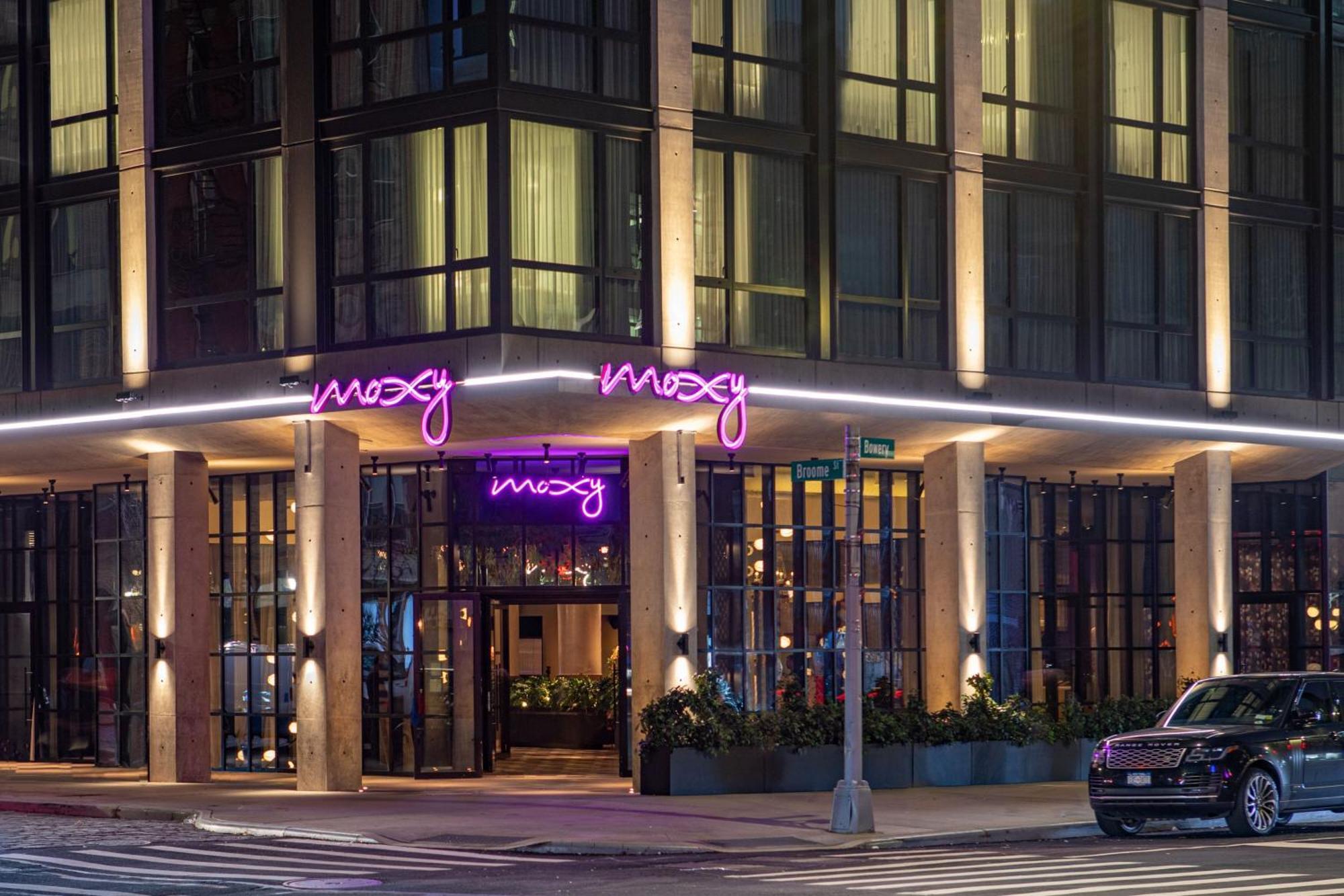 Moxy Nyc Lower East Side Нью-Йорк Экстерьер фото